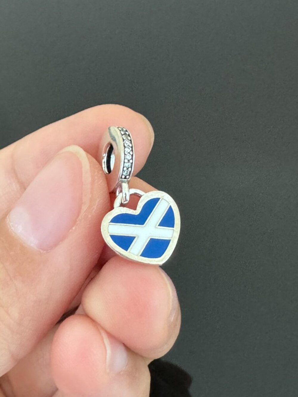 Pandora  SCOTLAND FLAG  Exclusive Charm